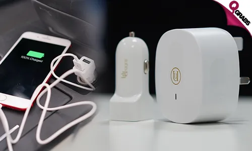 2-in-1 Wall & Car Charger!